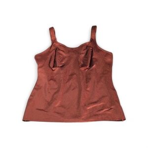 Ruby Ribbon Original Cami in Terracotta Snakeskin Level 4 Support Size 42